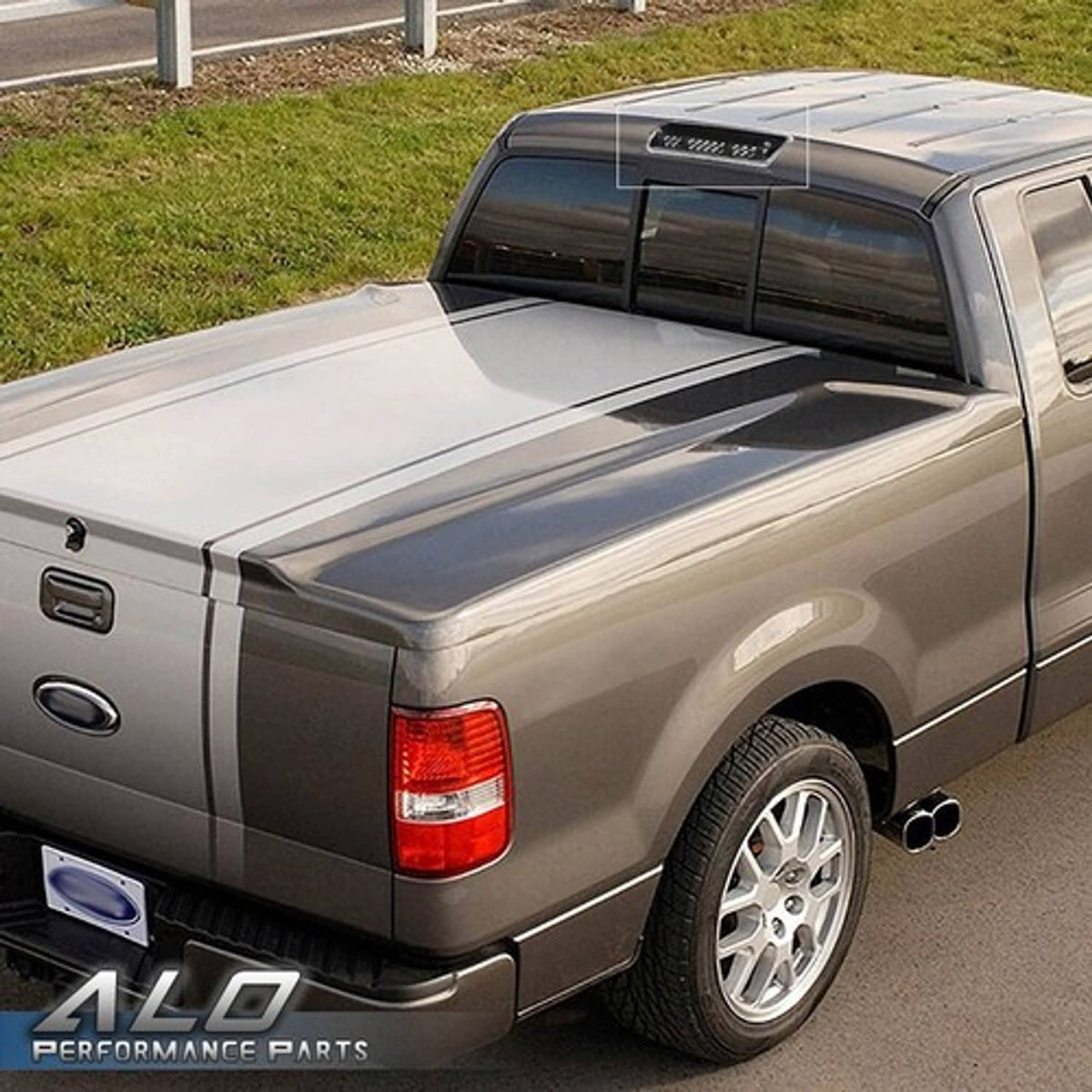 Solid Spare Fit For 04-2008 F150/Explorer Black Housing Rear 3rd Brake Cargo LED Tail Light