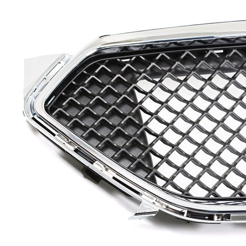 Solid Spare For Ford Taurus 2013-19 Plastic Front Upper Bumper Grille Mesh Grill Replacement