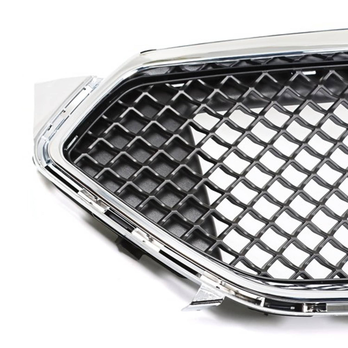 Solid Spare For Ford Taurus 2013-19 Plastic Front Upper Bumper Grille Mesh Grill Replacement
