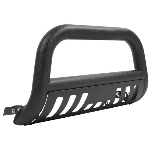 Solid Spare FOR 2005 05-11 DODGE DAKOTA TRUCK BLACK STEEL BULL BAR PUSH BUMPER GRILLE GUARD