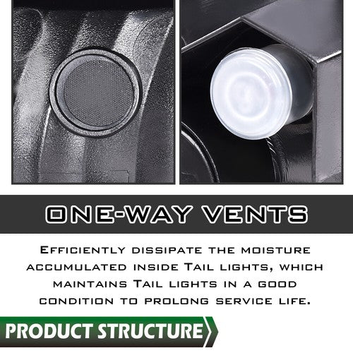 Solid Spare Fit For 2016-2021 Toyota Tacoma Rear Right Side Tail Light Brake Lamp Assembly