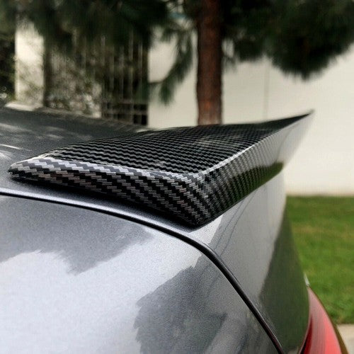 For 2014-2024 Infiniti Q50 M4 Style Rear Trunk Spoiler Wing Carbon Fiber Style