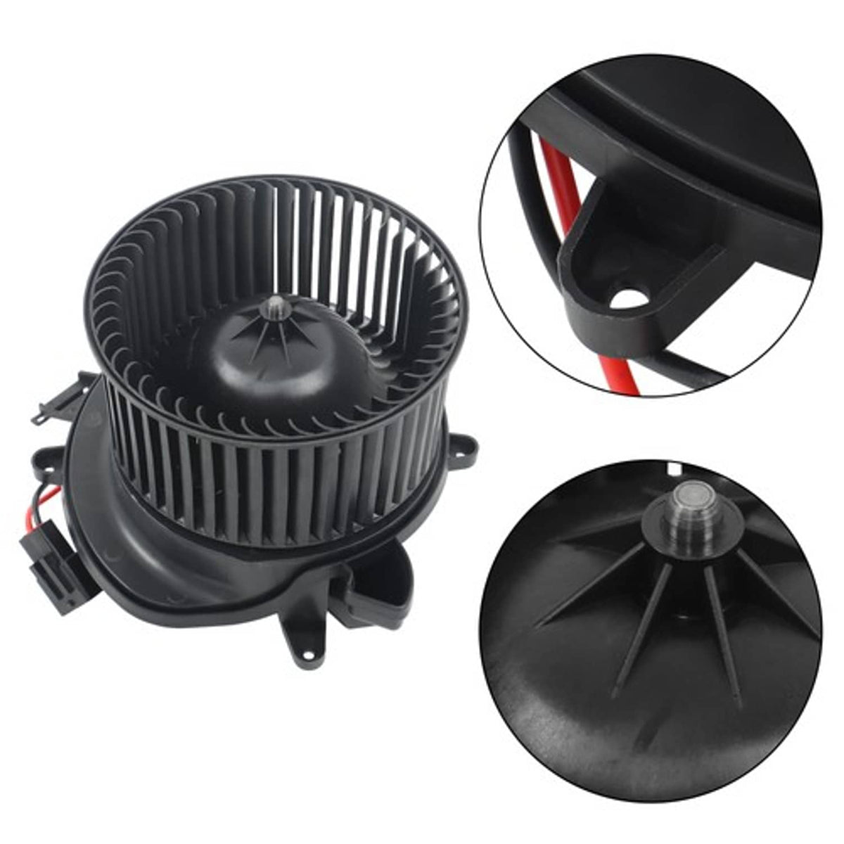 Solid Spare FR3Z19805A HVAC Heater Blower Motor for Ford Mustang 2015 2016 2017-2020 Front