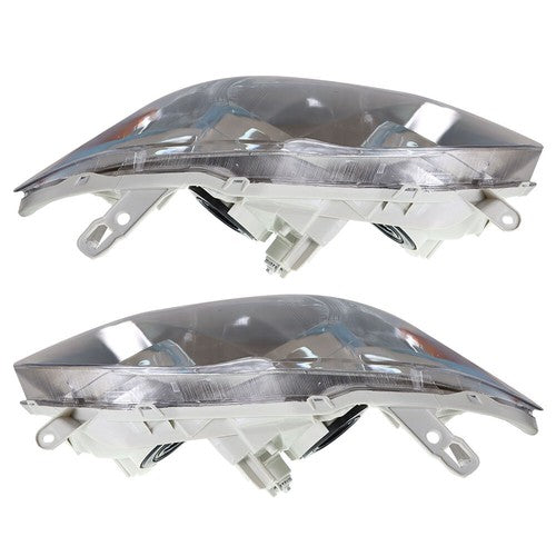 Solid Spare HeadLamps Headlights Fit For Toyota Corolla 2003-2008 Pair Left+Right Side