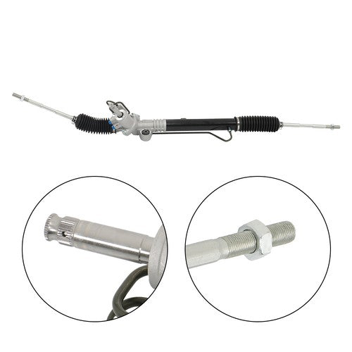 Solid Spare For Subaru WRX Steel Aluminum 2012-2014 Power Steering Rack and Pinion Assembly