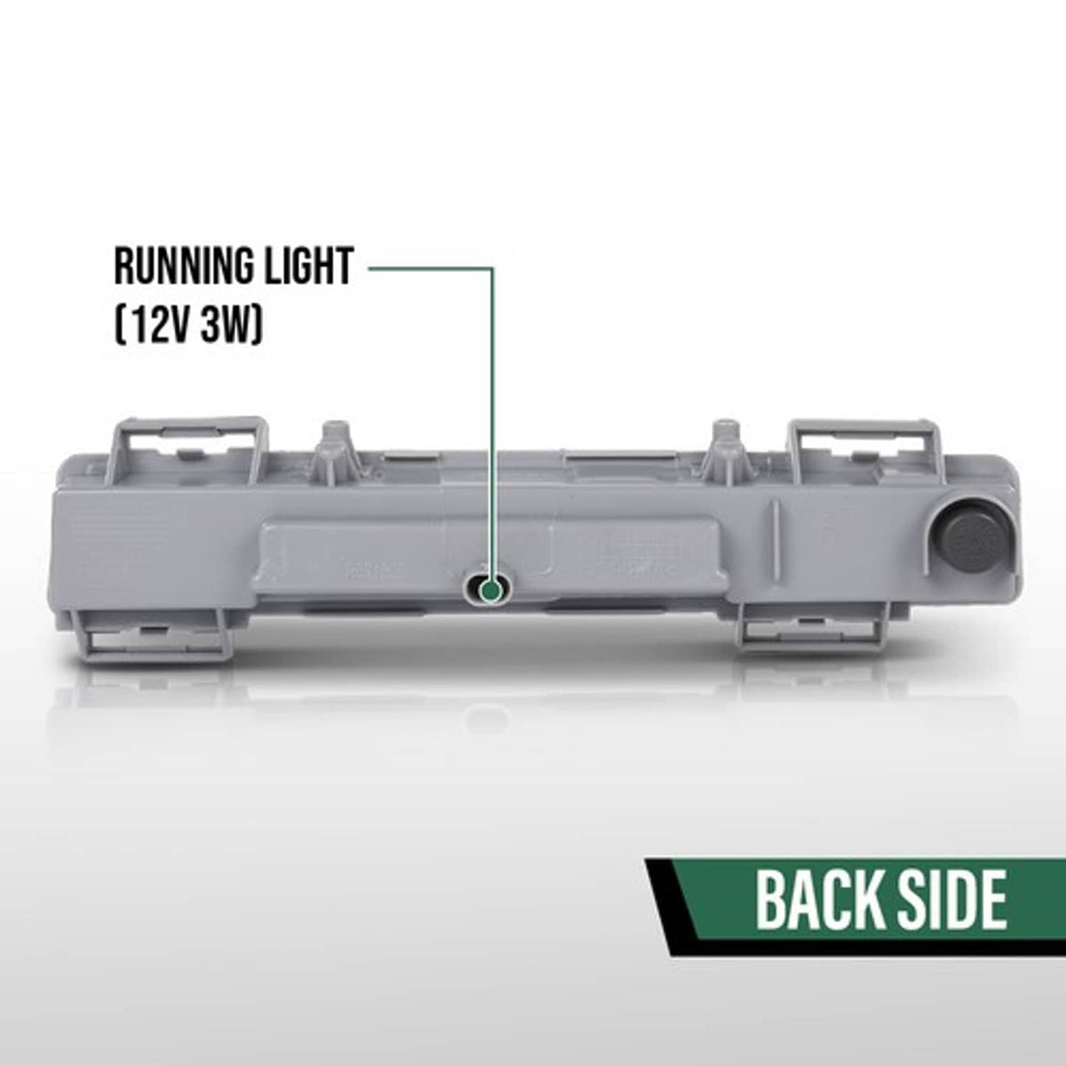 Solid Spare Fit For 13-15 Benz W166 ML/GL X204 GLK LED Daytime Running Light Fog Lamp Left