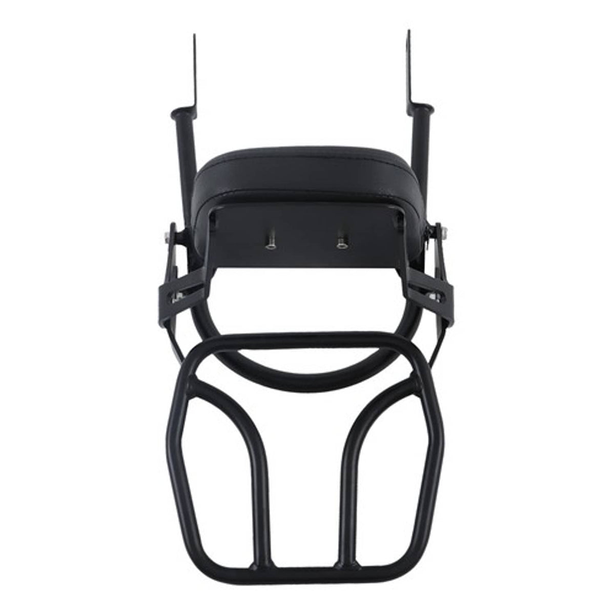 Solid Spare Backrest Sissy Bar w/ Luggage Rack For Bonneville T100 T120/Black 2016-24 US