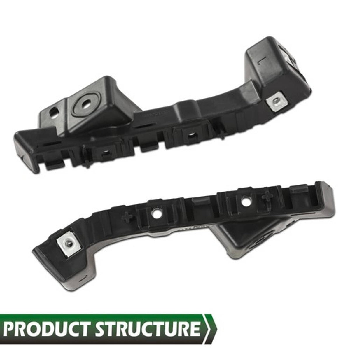 Solid Spare 2pcs Front Bumper Retainer Left+Right Side Fit For 2016-2022 Chevrolet Malibu