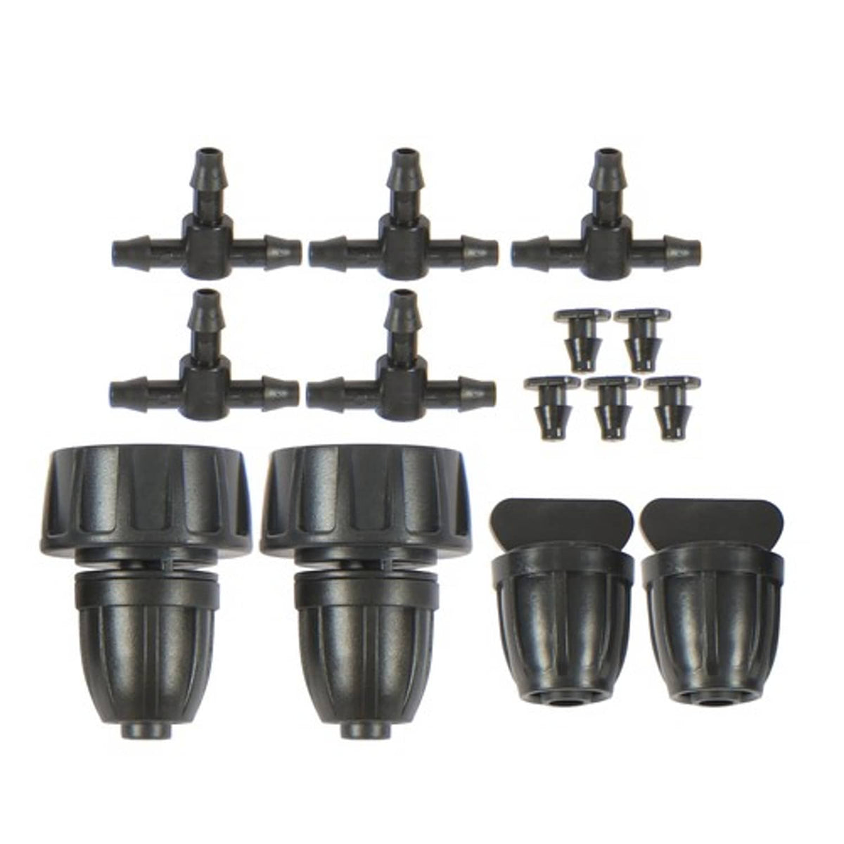 Solid Spare Drip Irrigation System - Adjustable Quick Connect Irrigation System for Gardens