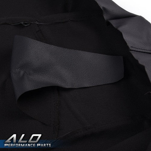 Solid Spare Fit For 2013-2020 Polaris Scrambler 850 1000 Synthetic Leather Seat Cover Black