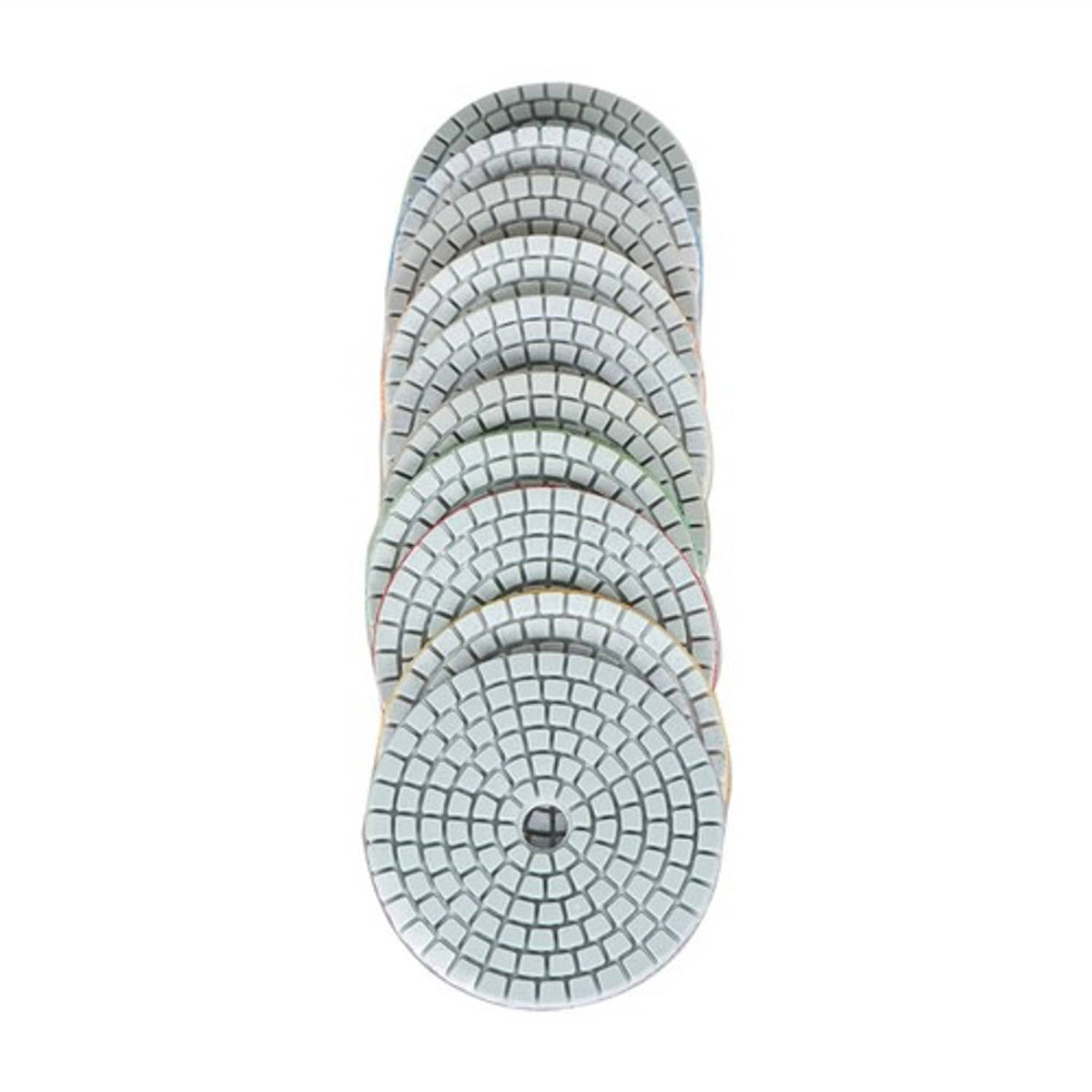 Solid Spare Diamond Polishing Pads 3 inch Wet/Dry 10 Piece Set Granite Stone Concrete Marble