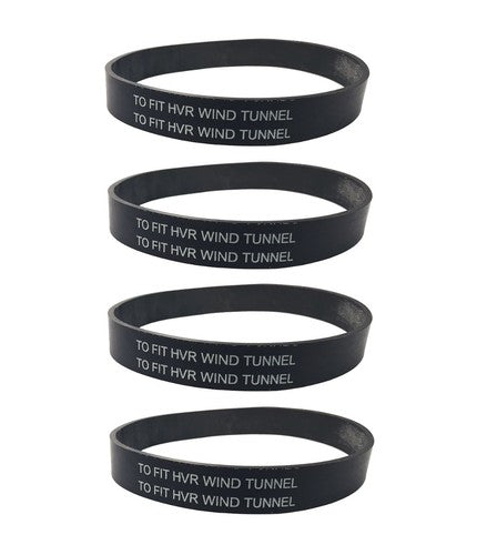 Solid Spare Vacuum Belts for Hoover Windtunnel UH-70110 Rewind T Series Stretch Belts 4 Pk