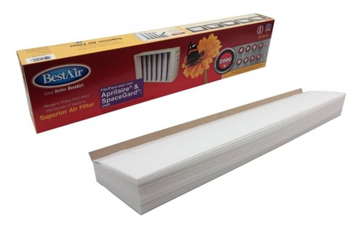 Solid Spare Air Filter Media for Aprilaire SG4 SpaceGard Air Cleaner 401 2400 X0577 MERV 11