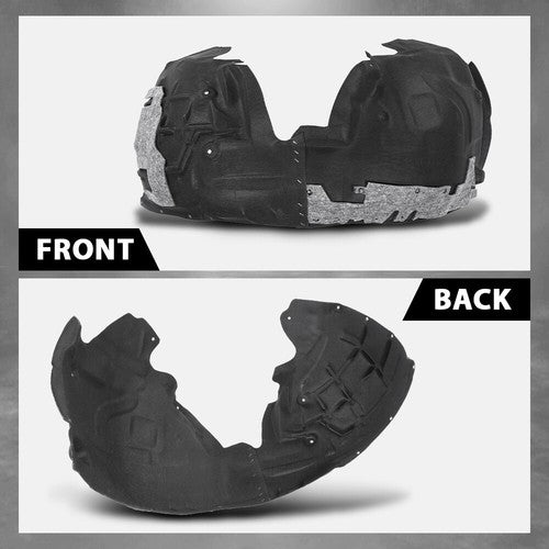 Solid Spare Fit For 12-18 Audi A7 Quattro S7 RS7 Front Fender Liner Splash Shield Left Side