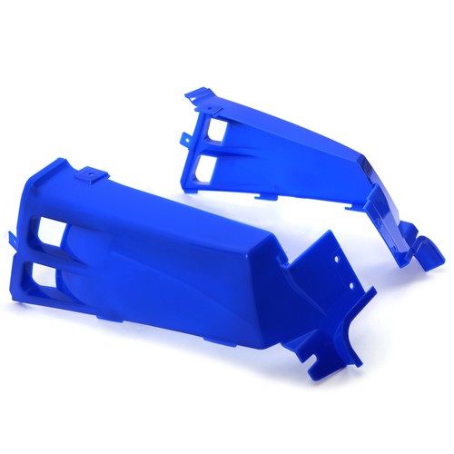 Solid Spare NEW For Yamaha Banshee 350 plastic gas tank side covers + grill 1987-2006 BLUE