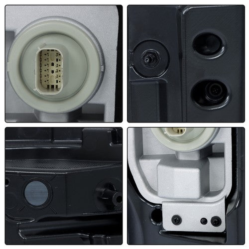 Solid Spare LED w/ Blind Spot Right Side Tail Light For Ford F250 F350 Super Duty 2017-2019