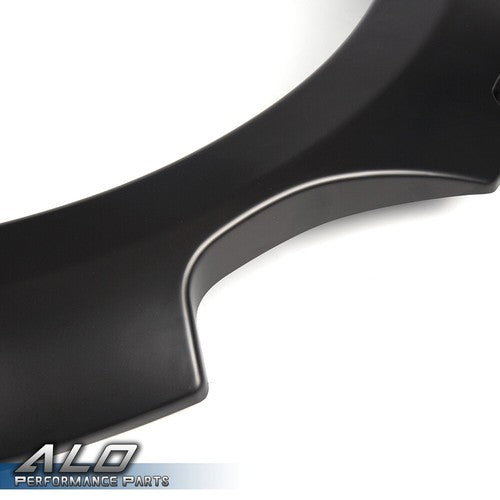 Solid Spare FIT FOR 11-18 FORD RANGER T6 POCKET STYLE FENDER FLARES SMOOTH BLACK 6Pcs