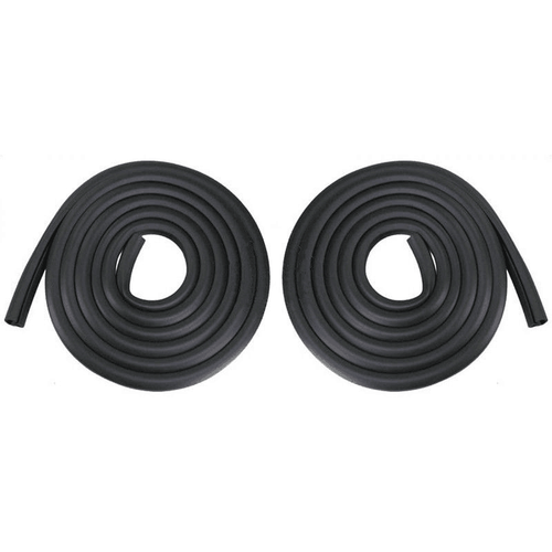 Solid Spare Rubber Door Seals Weatherstrip Pair Set Truck for 73-79 Ford F100 F150 F250 F350