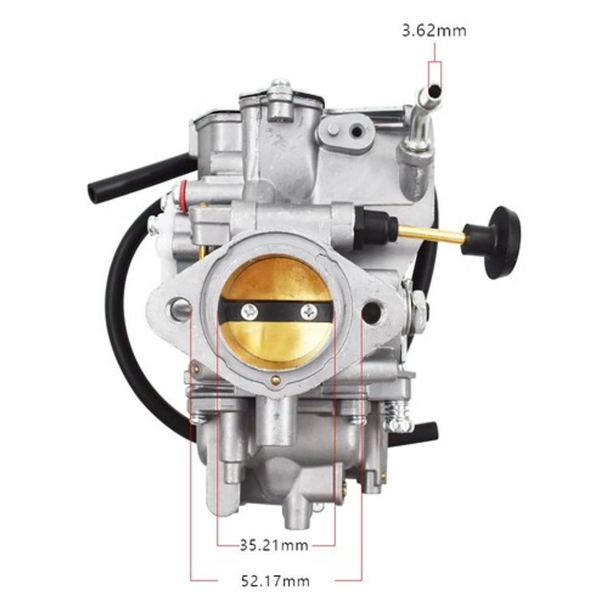 Solid Spare For Yamaha Big Bear 350 YFM350U Kodiak YFM400FW Carburetor US
