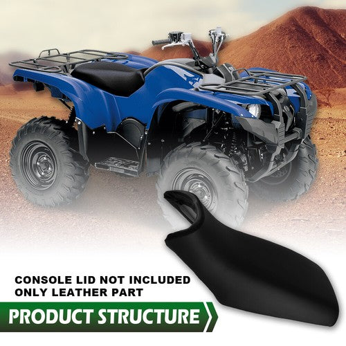Solid Spare Fit For 2006-2009 Yamaha Wolverine 350 Standard ATV Seat Cover Black Seat Cover