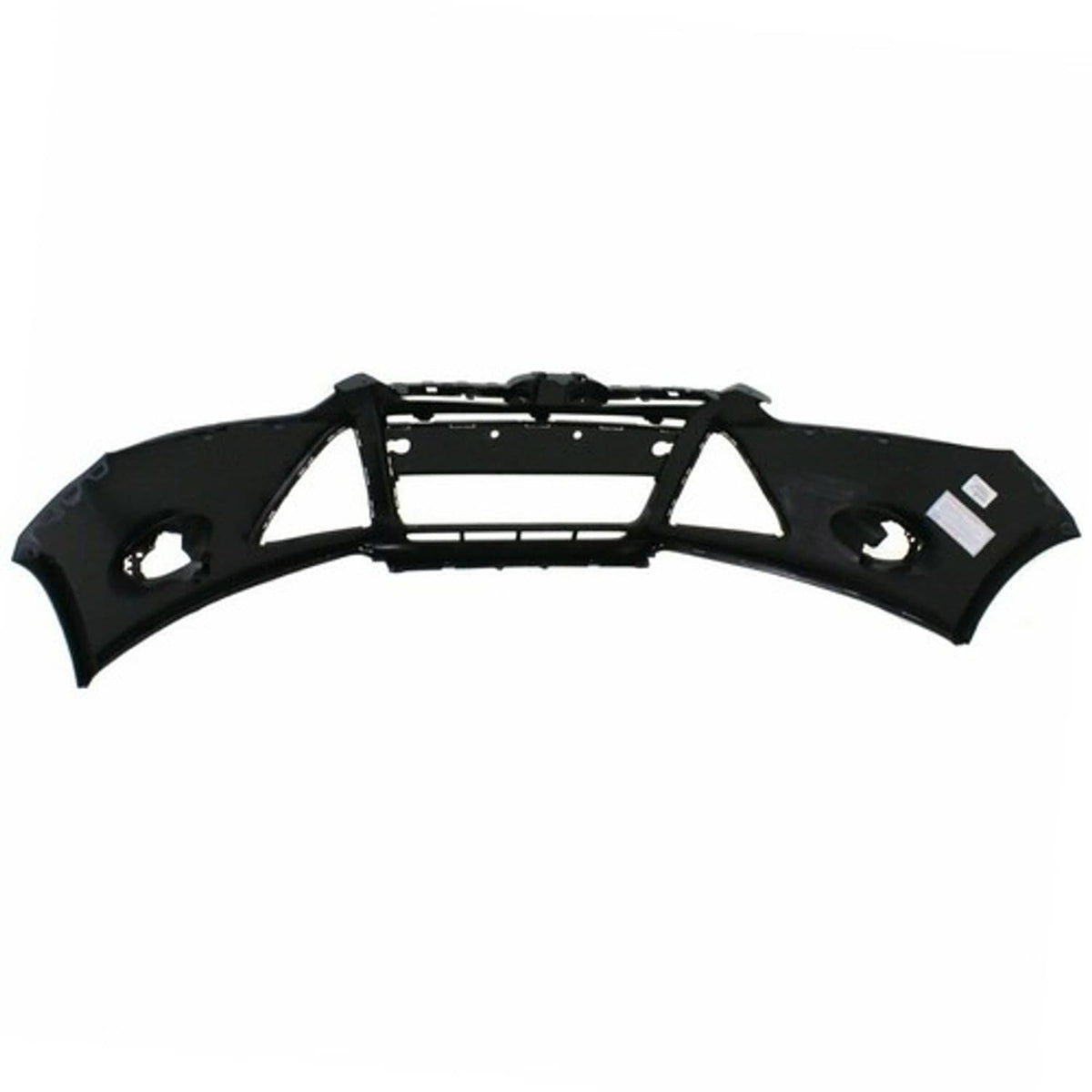 Solid Spare Primered Front Bumper Cover Fit For 12-14 Ford Focus Sedan w/ Tow Hole Plastic