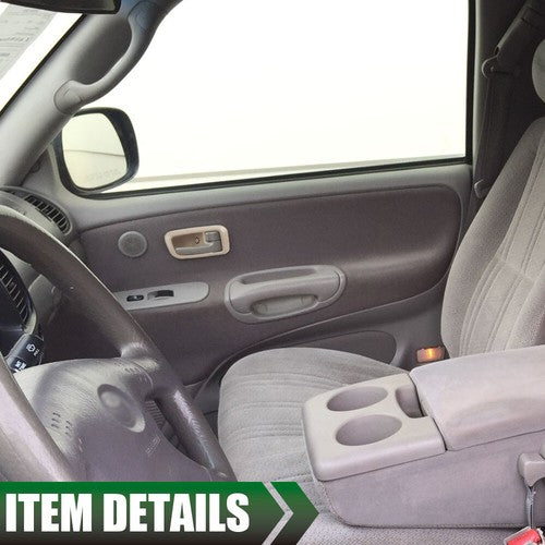 Solid Spare Front Left & Right Inner Door Handle Trim Beige Fit For 2000-2006 Toyota Tundra