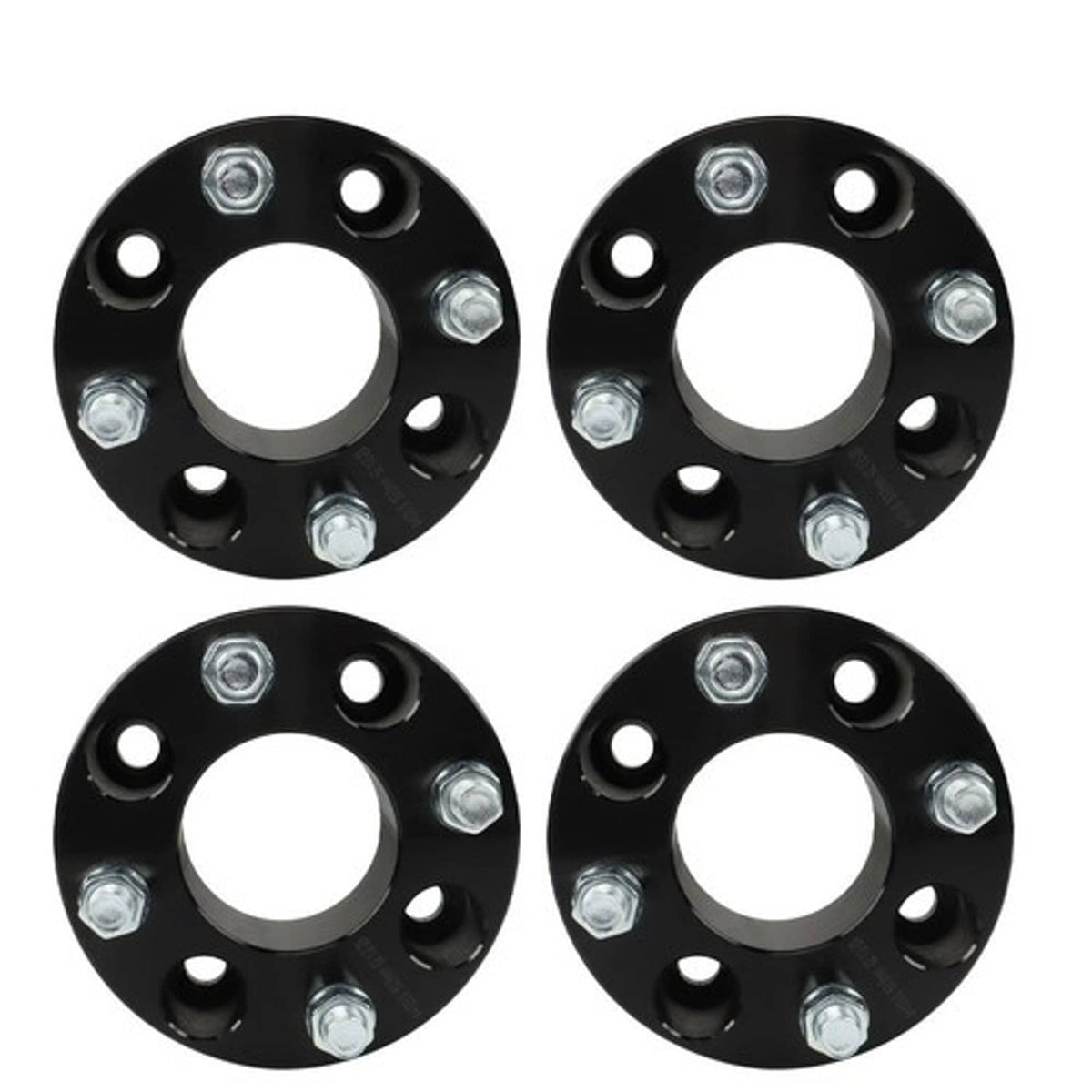 Solid Spare New Wheel Spacers Hub Bore 62mm Thread Size 1/2"x20 4Pcs 2" 4x101.6mm US