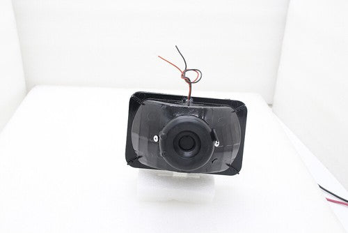 4PCS 4X6" Red LED Halo Headlight Projector Headlamp Sealed Beam H4 Diamond Cut