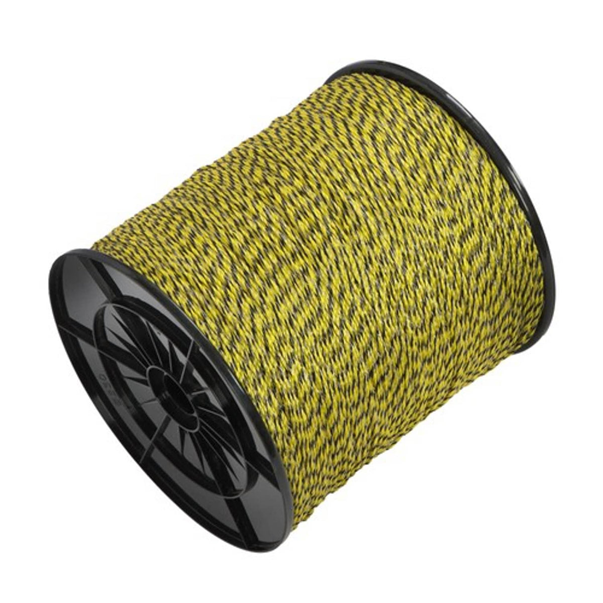 Solid Spare Yellow & Black 5050 Feet 1540 Meters 1/8" 6 Stainless Steel Strands Fence Wire