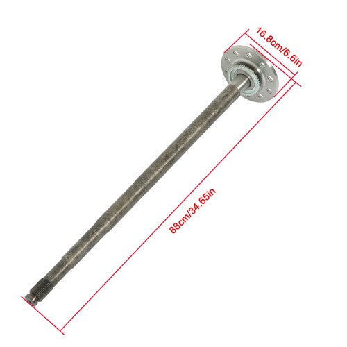 Solid Spare For Ram 1500 2012-2019 2020 Rear Right Side Drive Axle Shaft 68140296AA 630-162