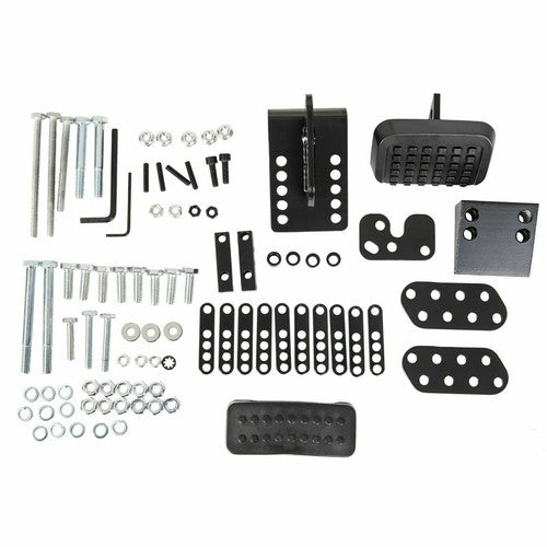 Solid Spare Gas and Brake Pedal Extenders for Short Drivers People Adjustable Length Angle