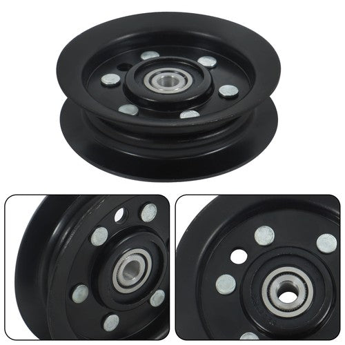 Solid Spare (Pack of 3) Flat Idler Pulley for Toro 106-2175, 132-9420, 1329420