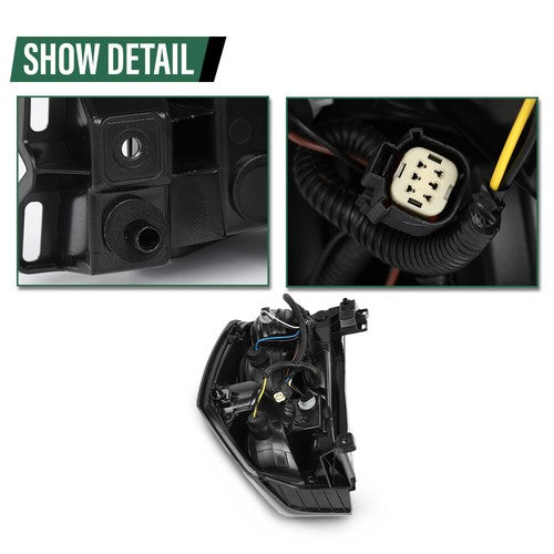 Solid Spare LED Tail Lights Brake Lamps Left+Right Fit For 2021-2023 Chevy Suburban|Tahoe