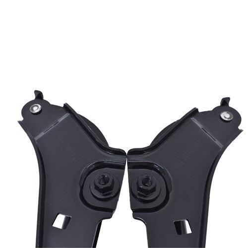 Solid Spare Hood Hinge Driver and Passenger Side For Chevrolet Malibu Set of 2 2016-2018