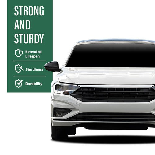 Solid Spare Fit For 2019-2021 VW Jetta Front Bumper Impact Absorber Reinforcement Bar