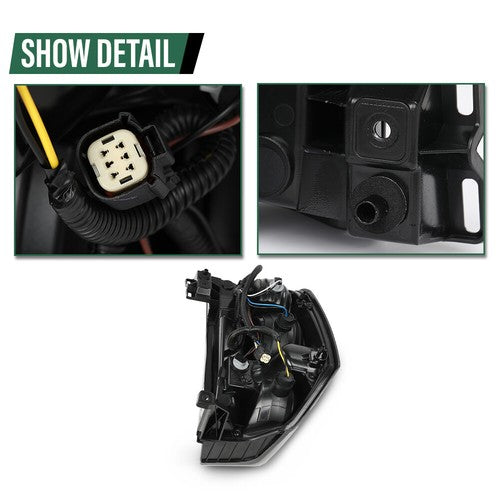 Solid Spare LED Tail Light Brake Lamp Right Side Fit For 21-23 Chevy Suburban Tahoe