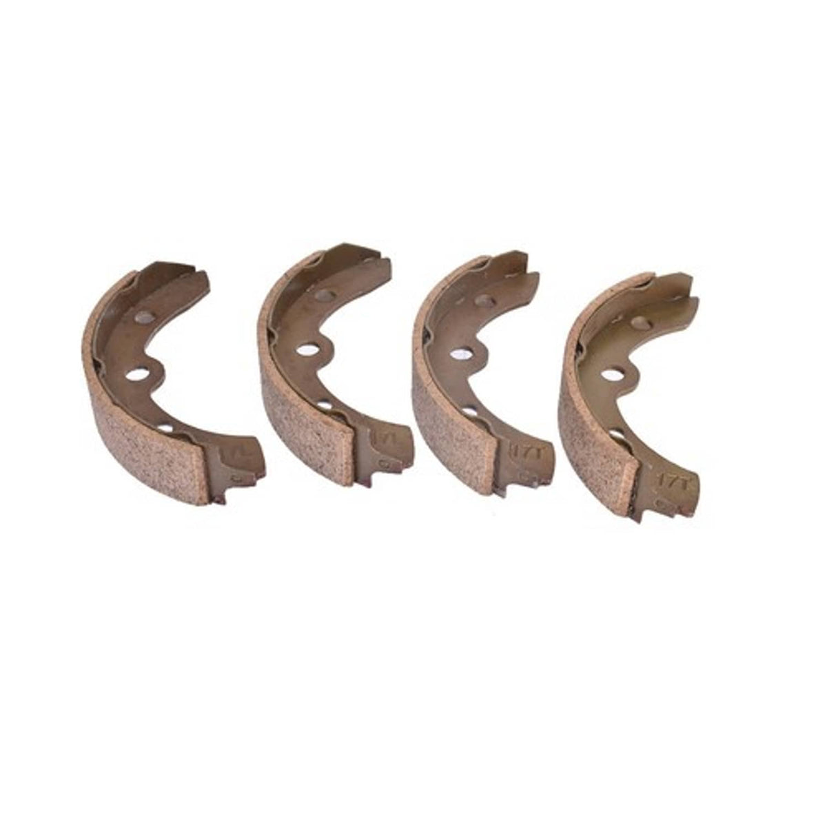 Solid Spare Golf Cart Brake Shoes 1995-Up Fit For Club Car Rear Brake Shoes 1018232-01 New