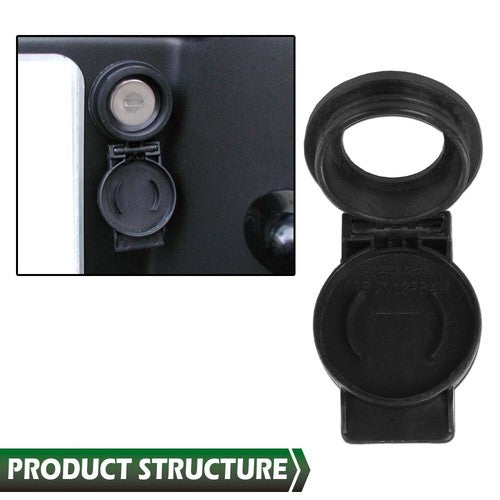 Solid Spare Fit For 2004-2014 Ford F-150 F150 Rear Bumper Spare Wheel Lock Cover New