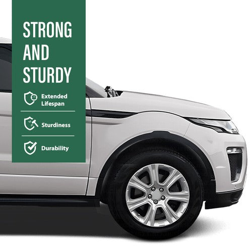 Solid Spare Fit For 2014-2018 Range Rover Evoque Front Right Fender Trim w/ Sensor Hole