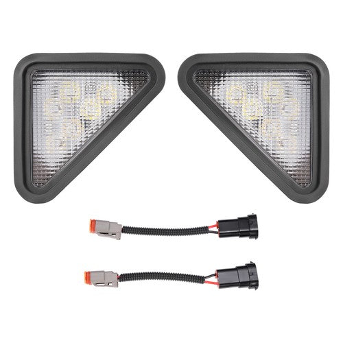 Solid Spare #6718042 6718043 LED Headlight Kit For Bobcat S175 S185 S205 S220 S250 S300 S330