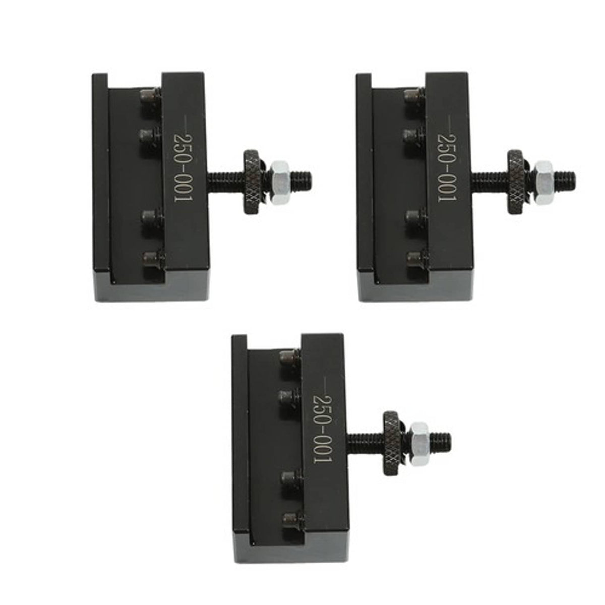Solid Spare New 3 PCS OXA #1 Quick Change Turning & Facing Lathe Tool Post Holder 250-001