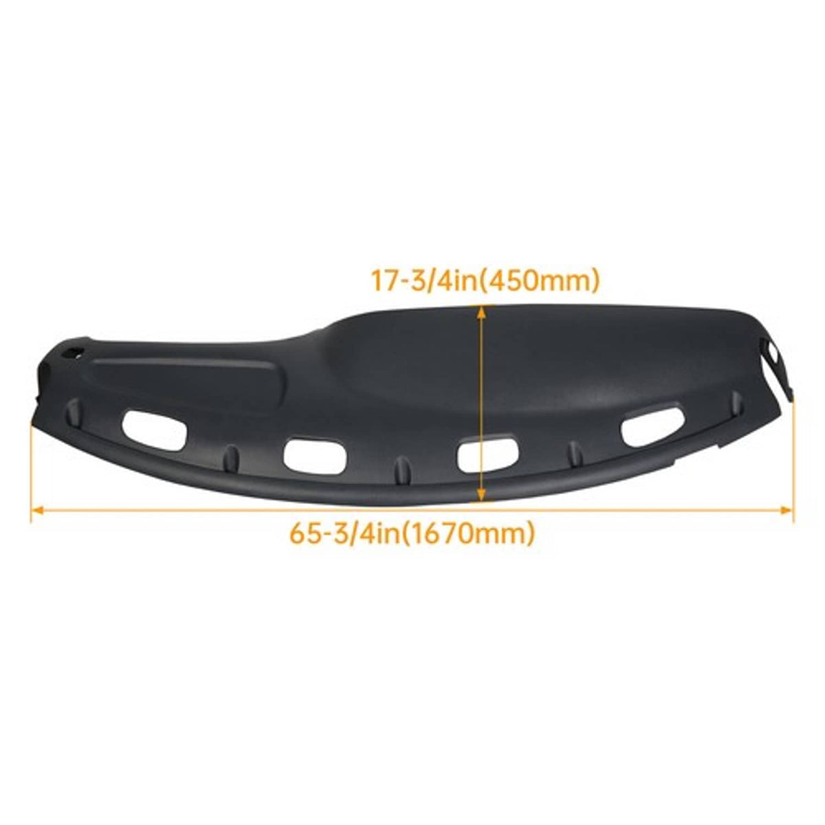Solid Spare For 1998-02 Dodge Ram 1500/2500/3500 Pickup Dash Bezel&Dashboard Cover Overlay