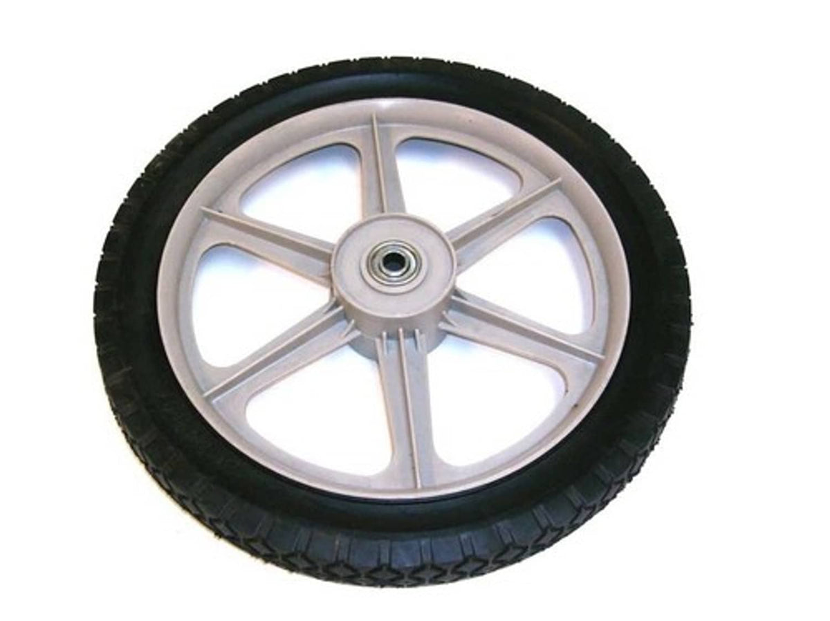 Solid Spare Oregon 72-024 Semi-Pneumatic Wheel 14x175 Diamond Tread - !