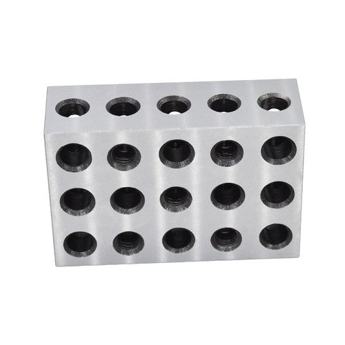 Solid Spare 2-4-6 Blocks 23 Holes Matched Pair Ultra Precision Machinist 246 Jig .0002"