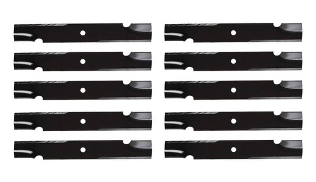Solid Spare (10) Blades for Wright 71440001 Stander 36" Lawn Mower Gator Blade Pack