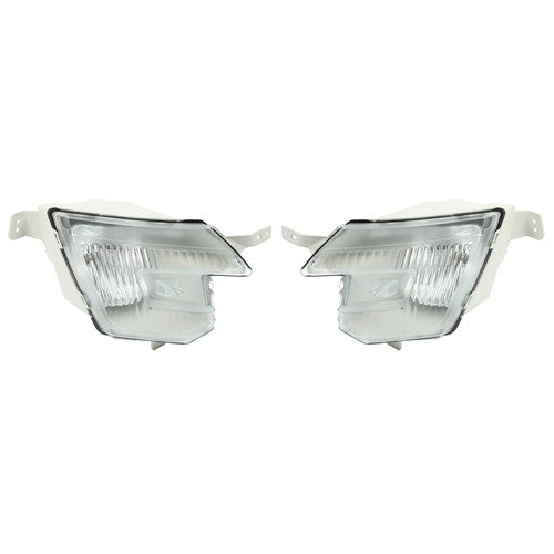 Solid Spare Halogen Fog Light Lamp For 2016-2019 Ford Explorer Driver & Passenger side