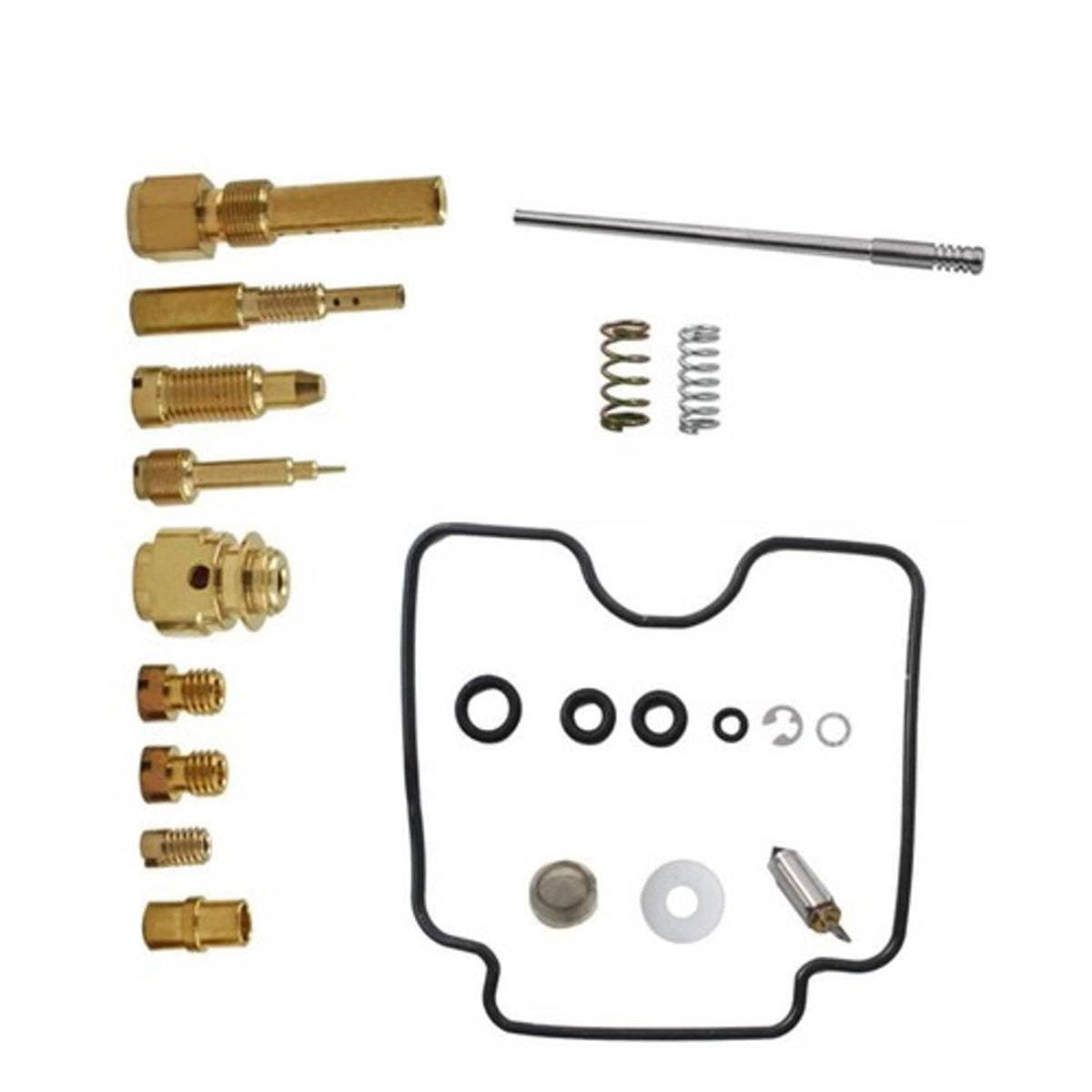 Solid Spare Carburetor Rebuild Kit Fit For 2002-2005 Yamaha Grizzly 660 4x4 YFM660FW