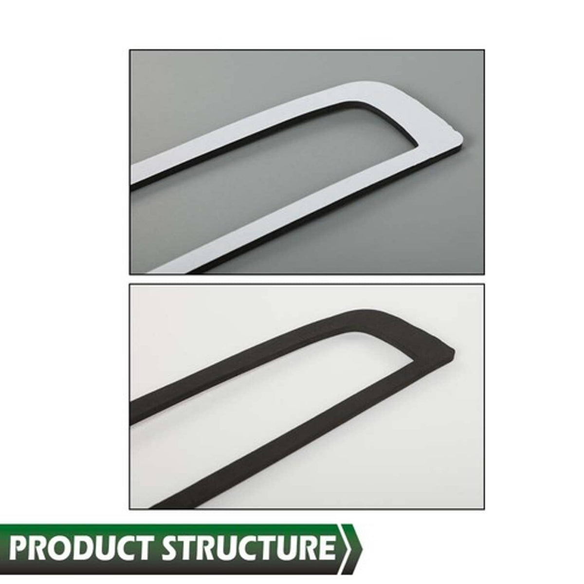 Solid Spare Fit For 14-20 Chevy Silverado GMC Sierra Third Brake Light Foam Seal Gasket