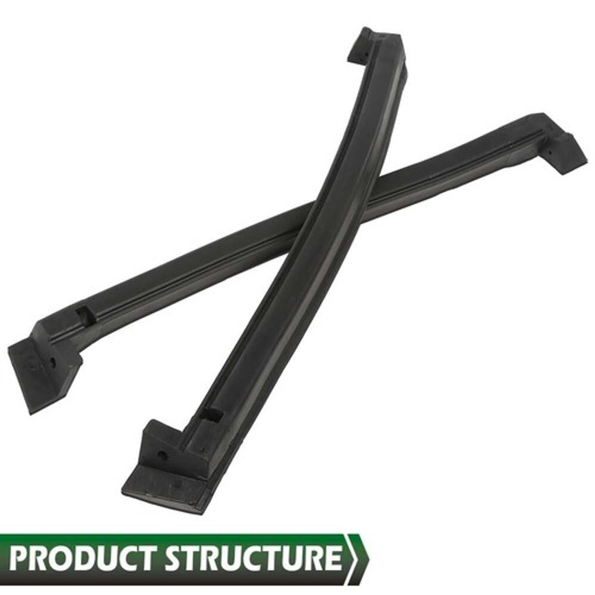 Solid Spare New Weather Strip Seal Full Weatherstrip Kit Fit For 84-89 Corvette C4 Coupe