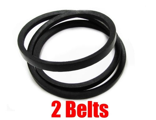 Solid Spare (2) Belt for Craftsman 302706 585416MA Snowblower (1/2x38)